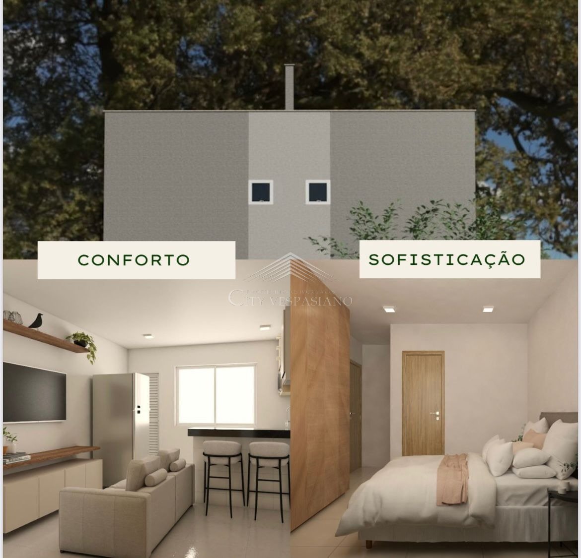 Cobertura - 2 quartos - Célvia, Vespasiano - código 1095 - foto 2