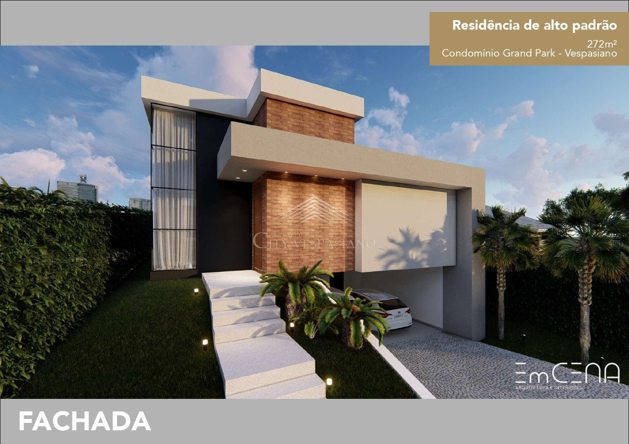 CASA ALTO PADRÃO COND.GRAN PARK VESPASIANO